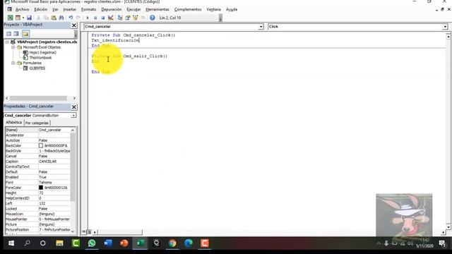 CREAR FORMULARIO PARA INGRESO DE DATOS CON VISUAL BASIC EN EL PROGRAMADOR DE EXCEL смотреть онлайн