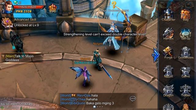 Goddess Primal Chaos (Android/iOS) 10min Gameplay смотреть онлайн
