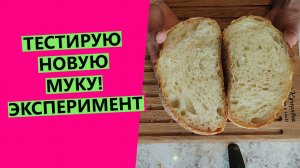 Тестирую ??новую муку. ЭКСПЕРИМЕНТ!