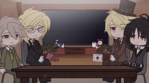 Moriarty the Patriot characters' react.. ( 1/ 1 )  // gacha club // ft. Sherliam //siopao`..