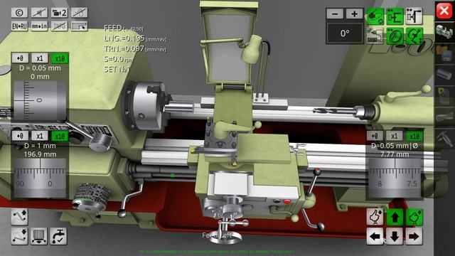 1K62 Lathe Machine Simulator смотреть онлайн