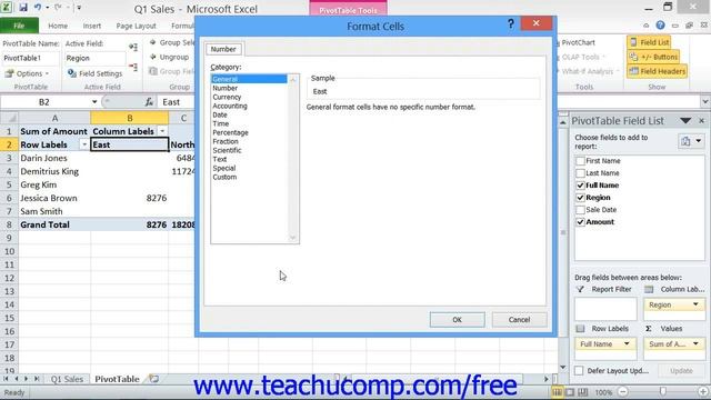 Excel 2010 Tutoria Changing Calculated Value Fields Microsoft Training Lesson 32.3 смотреть онлайн