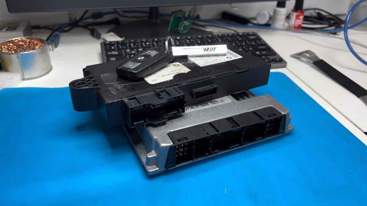 Привязка блоков BMW CAS3 ME9.2