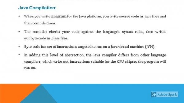 Know more in detail about Java compiler