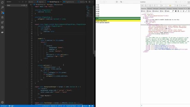 ReactJS basics: fragments, Render props, HOC, Hooks смотреть онлайн
