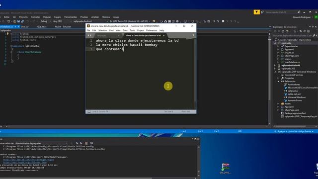 Xamarin Forms Sqlite parte 1 смотреть онлайн
