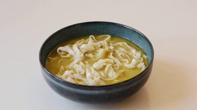 Азиатский суп с тыквой и брокколи