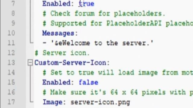 MOTD Настройка Плагина | Как Добавить Иконку Для Сервера Майнкрафт