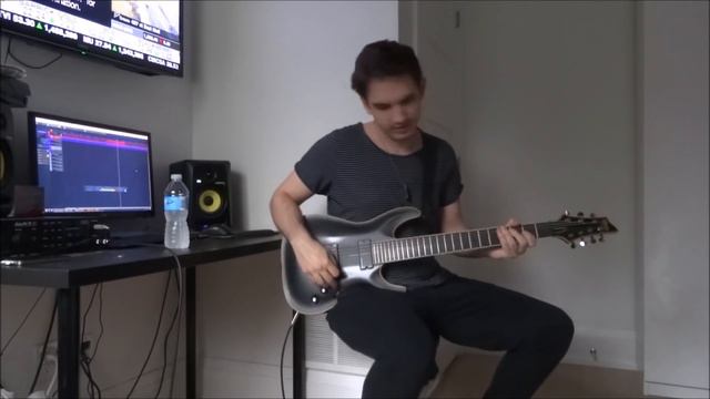 Motionless In White | Necessary Evil | GUITAR COVER FULL (NEW SONG 2017) HD смотреть онлайн