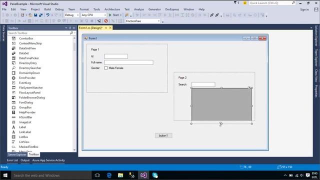 C# Tutorial - Multiple pages on the Form using Panel Control | FoxLearn смотреть онлайн