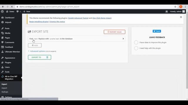 How To Backup WordPress Site Using All In One WP Migration (Step-By-Step Tutorial) смотреть онлайн