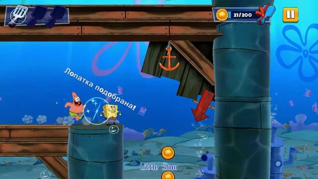 Губка Боб: Погоня за Формулой, Sponge Bob до 4 уровня! смотреть онлайн