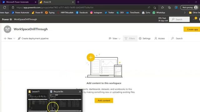 Lesson71- Drill Through - Two Reports - Page Power BI Service - Power BI 1000 Videos смотреть онлайн