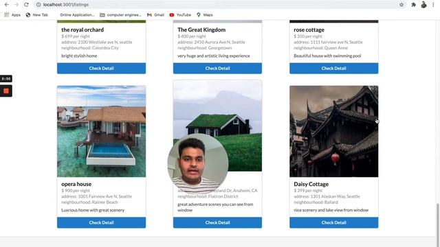 aerobnb Demo JS, React, Google Maps API Ronak Soni смотреть онлайн