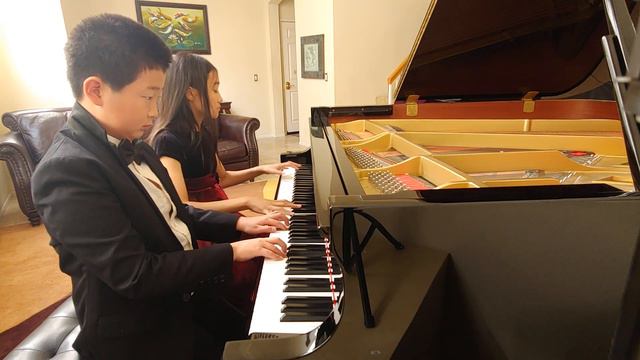 Ballet from Orpheus and Eurydice by Christoph W. Gluck, performed by Ethan Xia and Joann Xie смотреть онлайн