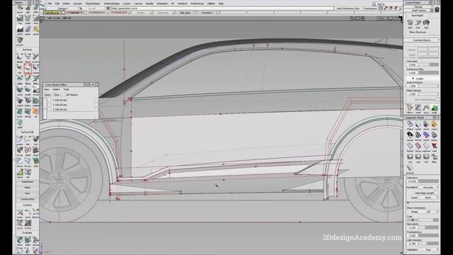 Advanced Autodesk Alias Tutorials - Audi E-Tron SUV 13 смотреть онлайн