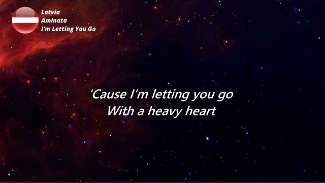 LYRICS / DZIESMU | AMINATA - I'M LETTING YOU GO | SUPERNOVA 2022 смотреть онлайн