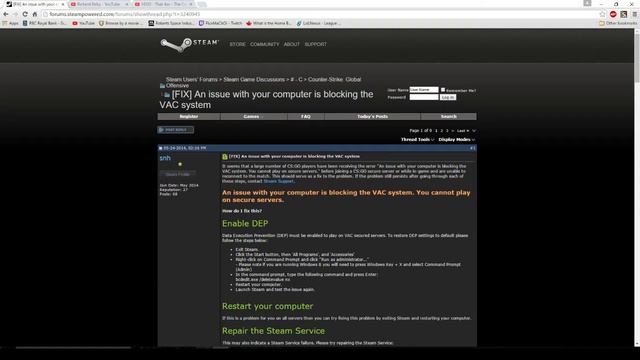 VAC System Error. Windows 10 смотреть онлайн