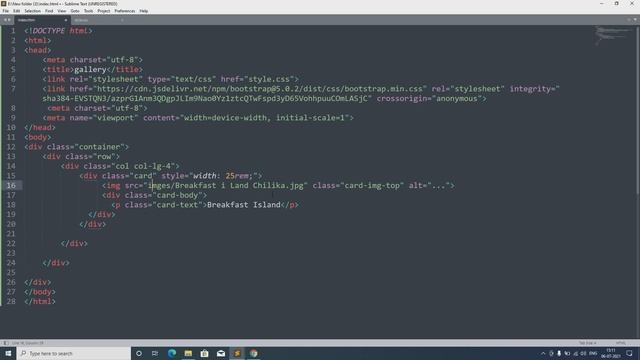 how to create a gallery using html,css and Bootstrap, how to create a gallery смотреть онлайн