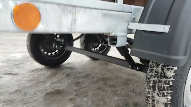 Прицеп Оса 2.5х1.3 2х-осный смотреть онлайн