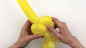Как сделать Пикачу из шаров (1 ШДМ)