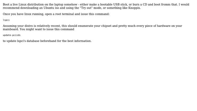 How Can I Identify My Netbook's Chipset? (4 Solutions!!)
