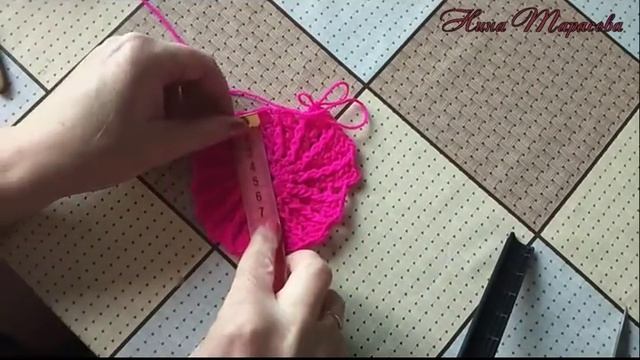 Как связать шляпку. Еще одна шляпка для куклы. смотреть онлайн