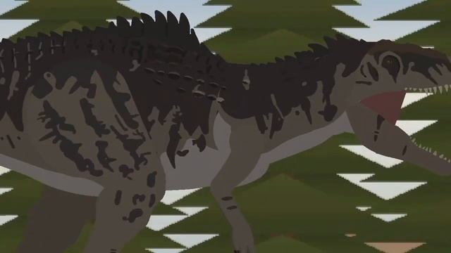 giganotosaurus vs indominus rex stick nodes pro dinosaur battle season 1 EP 2 2023 смотреть онлайн