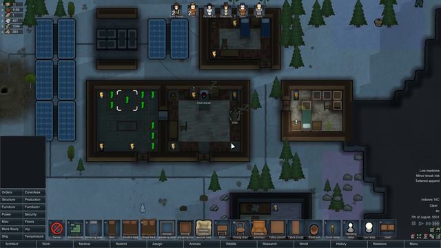 Rimworld Alpha 17 - 5. Madness & Mechanoids - Let's Play Rimworld Gameplay смотреть онлайн