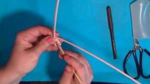 Раскрывая секреты корневого плетения.  Правильно подготавливаем трубочки.