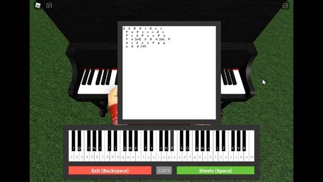 Playing Super Idol On Roblox Piano смотреть онлайн