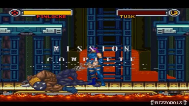 X-Men - Mutant Apocalypse - Psylocke (SNES) смотреть онлайн