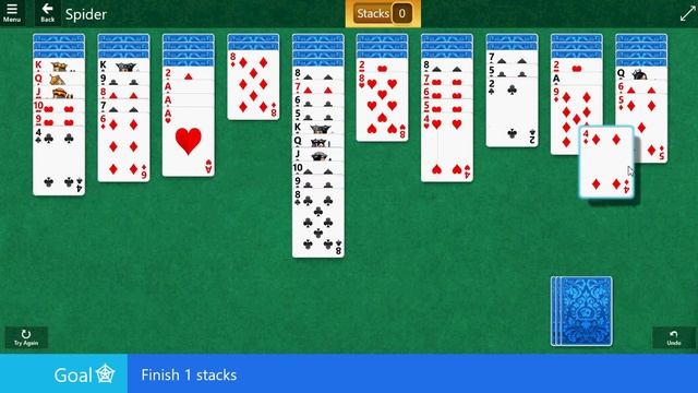 Star Club\Spider\Expert I: Finish 1 stack смотреть онлайн