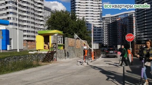 Оазис - танцующие дома и Сити Парк во дворе / Жилые комплексы Новосибирска смотреть онлайн