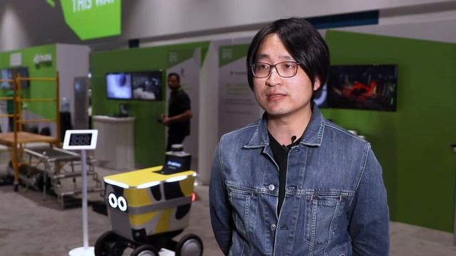Postmates Presents New NVIDIA Jetson AGX Xavier Equipped Delivery Robot at GTC смотреть онлайн