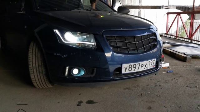 Ксенон от Car Profi в Шевроле Круз смотреть онлайн