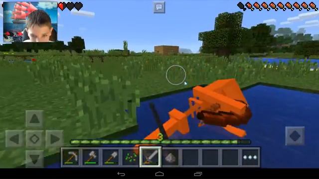 Играем в Minecraft c Димой выживание. Let’s Play Minecraft. смотреть онлайн