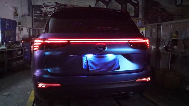 GAC Trumpchi GS4 Car bumper LED Lights so cool смотреть онлайн