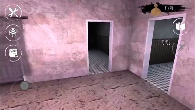 ?Провалились под текстуры игры^~^ "Eyes the horror game " смотреть онлайн