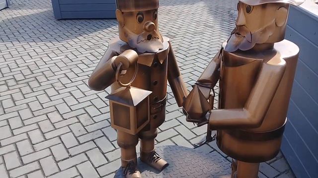 Скульптуры из металла😊😊😊 смотреть онлайн