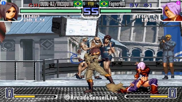 FT10 @kof2002: DUDU-RJ/MESQUITA (BR) vs FagnerAM (BR) [King of Fighters 2002 Fightcade] Oct 31 смотреть онлайн