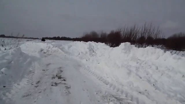 Делаем новую дорогу полем, в замен задутой старой! смотреть онлайн
