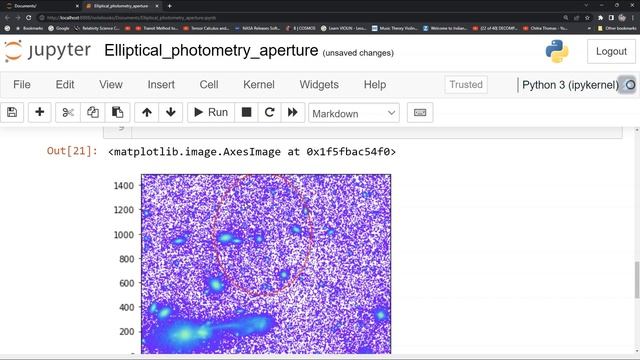 PART-3: PHOTUTILS| ASTROPY| ELLIPTICAL APERTURE PHOTOMETRY| HOW TO DRAW ELLIPSE|PYTHON FOR ASTRONOM смотреть онлайн