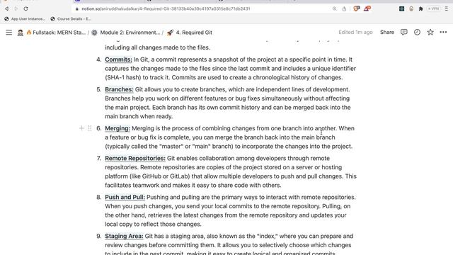 Features Of GIT - MERN Stack Full Course Playlist - 016 смотреть онлайн