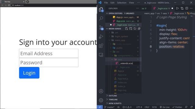 Sass Extends - MERN Stack Series - 84 смотреть онлайн