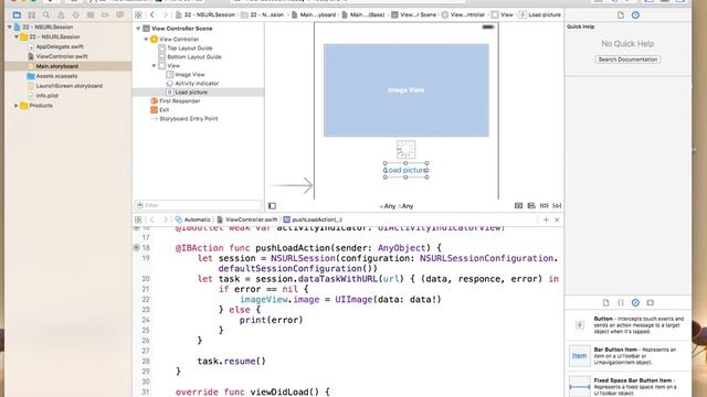 iOS программирование в Xcode. Урок 22 - Загрузка данных из сети (NSURLSession) смотреть онлайн