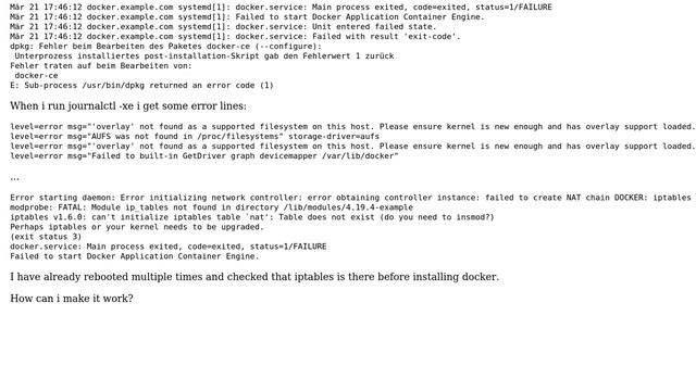 Are there special prerequisites for installing Docker inside a virtual machine running debian... смотреть онлайн