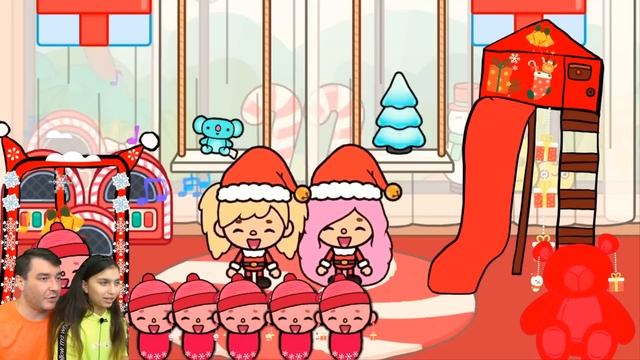 ЭТО ХУДШИЙ НОВЫЙ ГОД ? ДЕД МОРОЗ ПРИЮТИЛ 100 ДЕВОЧЕК и МАЛЬЧИКОВ ТОКА БОКА Toca Boca world Валеришк смотреть онлайн