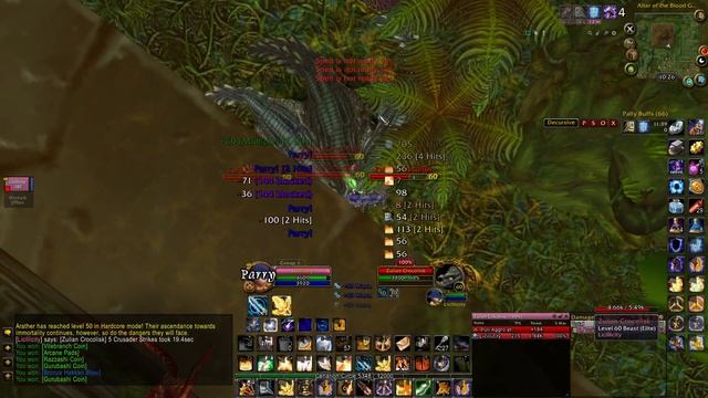 Turtle WoW - Prot Pally solo zg croc packs смотреть онлайн