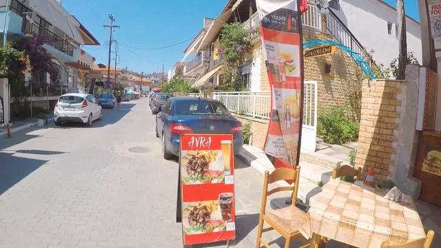 Walk through Sarti, Sithonia Halkidiki Greece смотреть онлайн